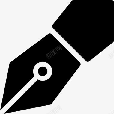钢笔工具书法图标图标
