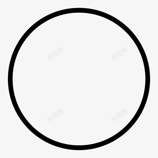 圆球线图标svg_新图网 https://ixintu.com 圆 太阳 形状 月 框架 环 球 球体 空 线 轮廓