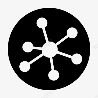 网络数据扩展图标图标
