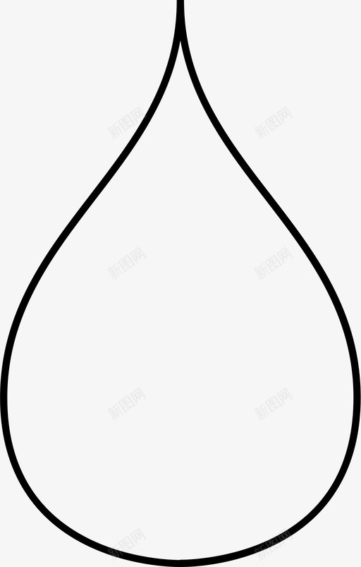 滴水露水生命图标svg_新图网 https://ixintu.com 水 水滴 湿的 滴水 生命 解渴 露水