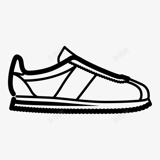 运动鞋标志性nike图标svg_新图网 https://ixintu.com cortez nike nike cortez 标志性 标志性运动鞋 运动 运动鞋 鞋 鞋底