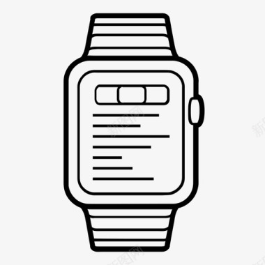 智能手表应用程序苹果手表图标图标