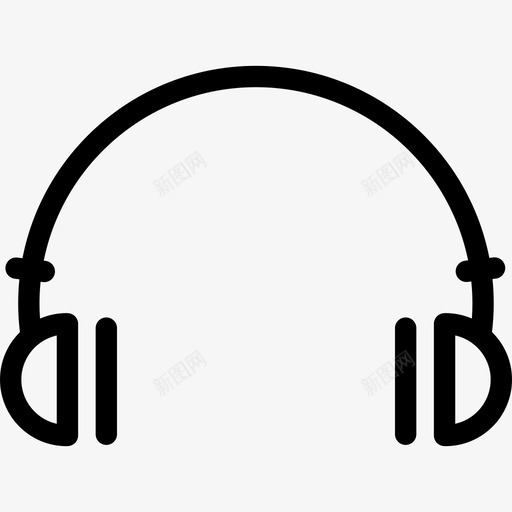 耳机耳塞式耳机音乐耳机图标svg_新图网 https://ixintu.com 听筒 耳塞式耳机 耳机 音乐耳机