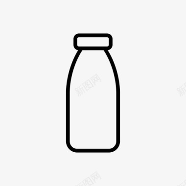 瓶搅拌机奶瓶图标图标
