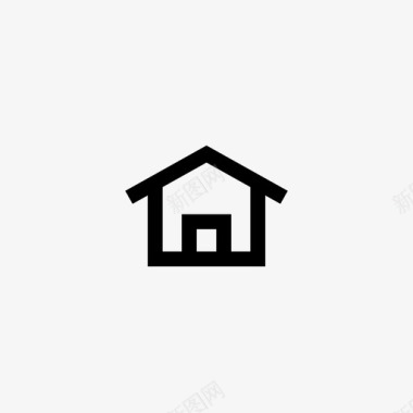 房屋住所住宅图标图标