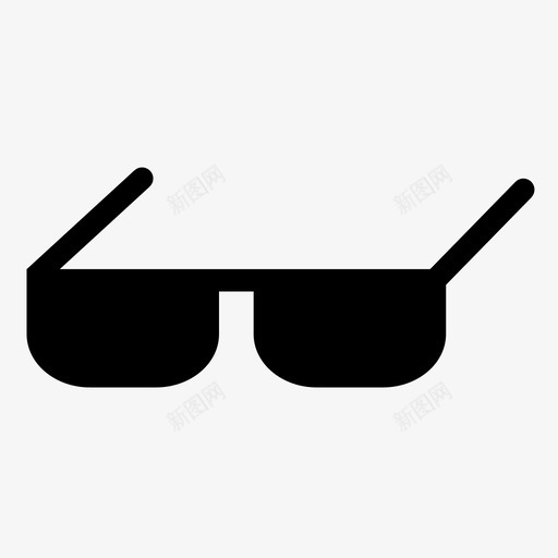 太阳镜镜框视力图标svg_新图网 https://ixintu.com 夏季 太阳镜 视力 镜框 防晒霜