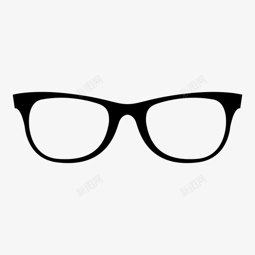 眼镜视觉太阳镜图标svg_新图网 https://ixintu.com 书呆子 六十年代 塑料 太阳镜 时尚 眼镜 聪明 视觉 镜框 雷朋