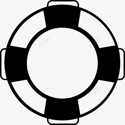 救生带工具和器具基本应用图标svg_新图网 https://ixintu.com 基本应用 工具和器具 救生带