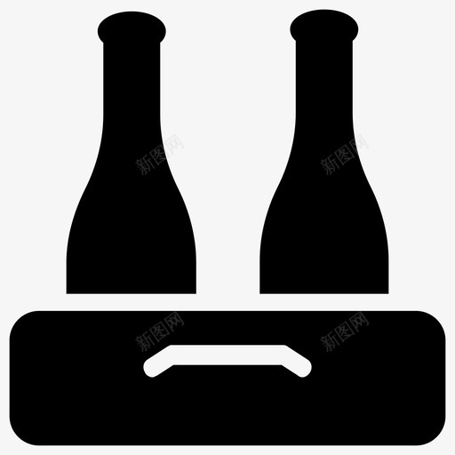 瓶啤酒箱饮料箱图标svg_新图网 https://ixintu.com 啤酒瓶 啤酒盒 啤酒箱 玻璃瓶 瓶 盒装瓶 苏打水 酒瓶 饮料箱