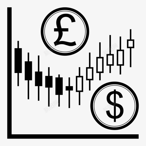 英镑-美元贸易货币外汇图标svg_新图网 https://ixintu.com 外汇 英镑-美元贸易 货币 货币交易 金融