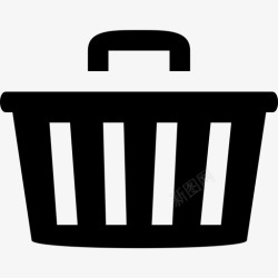 商品集装箱购物篮商品储存开放式集装箱图标高清图片