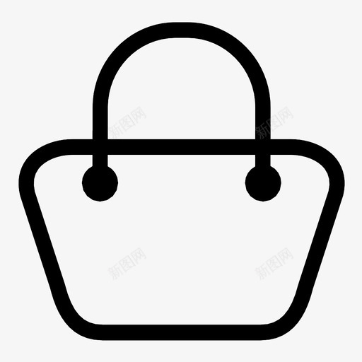 购物袋购物篮销售图标svg_新图网 https://ixintu.com 商场 电子商务 购物篮 购物袋 采购 销售 集装箱