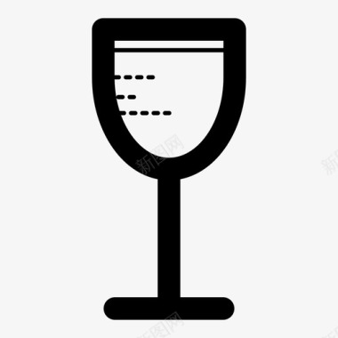 酒杯酒精波尔多图标图标