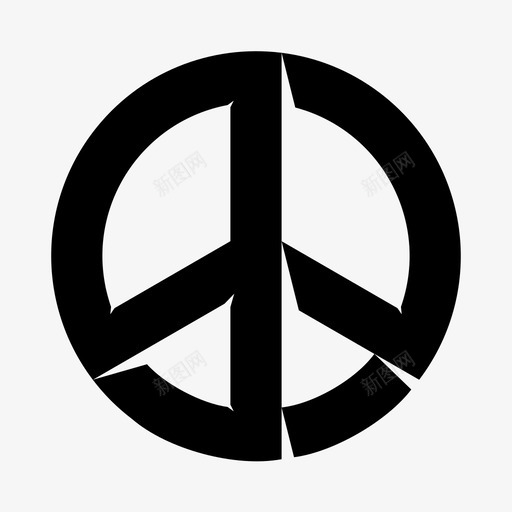 和平主义思想社会意识形态图标svg_新图网 https://ixintu.com 个人意识形态 和平 和平主义 思想 爱 社会意识形态 集体思想