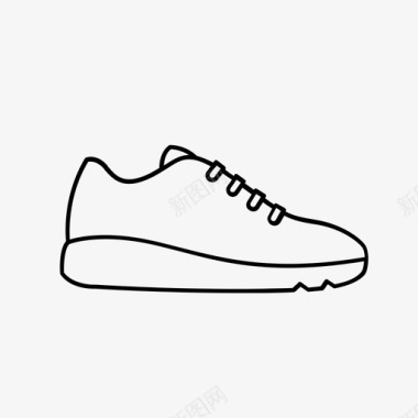 运动鞋鞋跑鞋图标图标