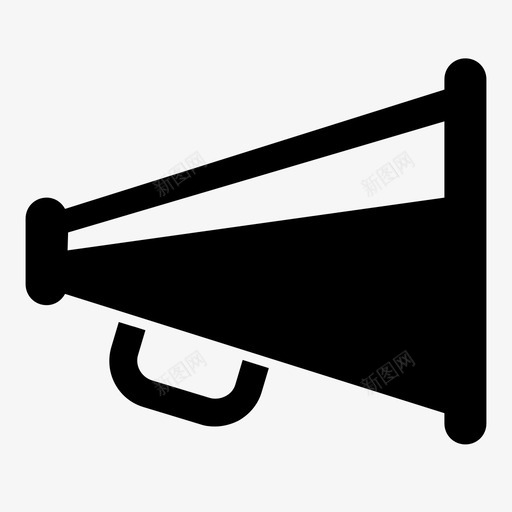 广告促销扩音器图标svg_新图网 https://ixintu.com 促销 关注 响亮 广告 扩音器 沟通 营销 营销和广告能力
