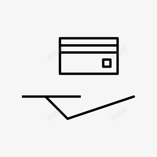 信用卡磁条手工图标svg_新图网 https://ixintu.com 信用卡 借记卡 手工 护理 磁条 礼品 金融 银行 银行和金融卷4