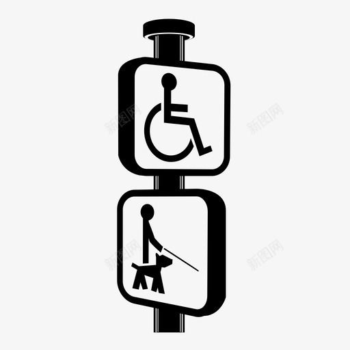 公共标志残疾人标志残疾人可接近性图标svg_新图网 https://ixintu.com 位置 公共标志 公共空间 公园 残疾人可接近性 残疾人标志 轮椅 通用无障碍 面板