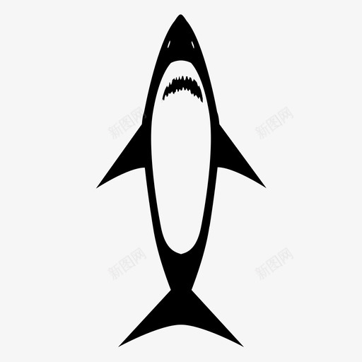 鲨鱼金枪鱼鲨鱼周图标svg_新图网 https://ixintu.com 大白鲨 海豚 金枪鱼 锤头鲨 鱼 鲈鱼 鲨鱼 鲨鱼周 鲸鱼