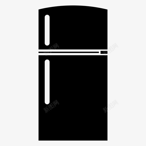 采购产品冰箱器具储藏图标svg_新图网 https://ixintu.com 保存食品 储藏 冰箱 厨房 器具 电器 采购产品冰箱