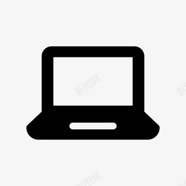 手提电脑个人电脑萤幕图标图标