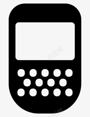 黑莓qwerty键盘短信图标图标
