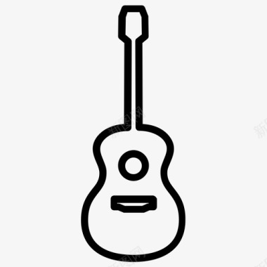 吉他弦乐器音乐家图标图标