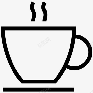 热茶饮料咖啡杯图标图标