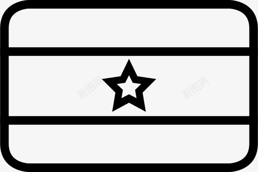苏里南国旗国家家园图标图标