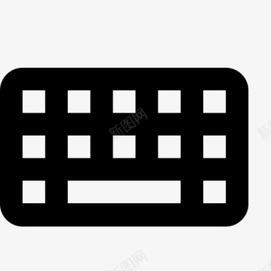 键盘打字笔划图标图标