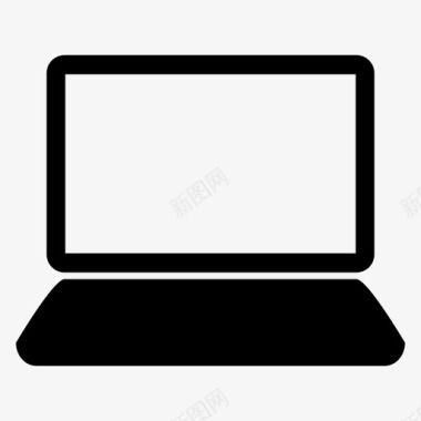 笔记本电脑消费设备消费电子图标图标