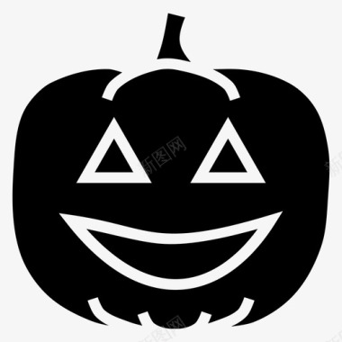 jackolanternjacko灯笼恐怖图标图标