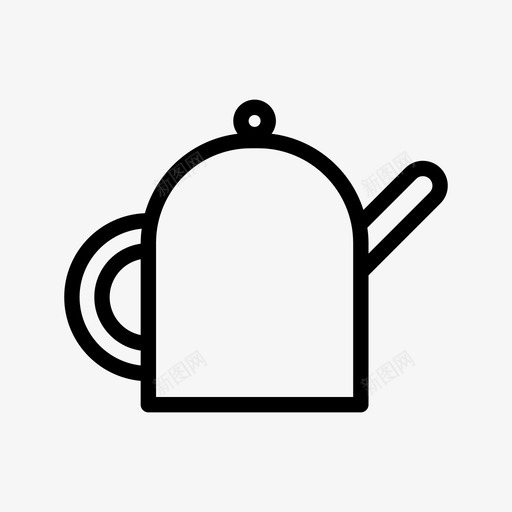 茶壶茶时间厨具图标svg_新图网 https://ixintu.com 厨具 水 热 茶logo 茶壶 茶时间 饮料