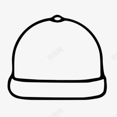 帽子配件温暖的图标图标