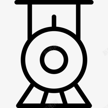 火车发动机机车图标图标