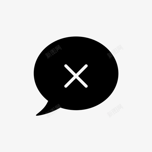不说话安静图标svg_新图网 https://ixintu.com 不说话 安静