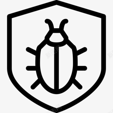 防虫罩安全防护图标图标