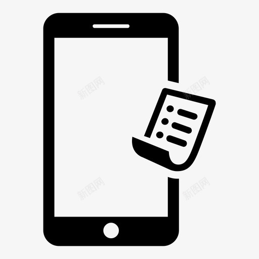 移动购物列表无障碍应用程序图标svg_新图网 https://ixintu.com 应用程序 待办事项列表 手机 无障碍 智能手机 杂货店列表 移动购物列表