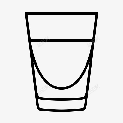 小粒玻璃玻璃器皿白酒图标svg_新图网 https://ixintu.com 小杯 小粒玻璃 有标记的小杯 有标记的小粒玻璃 混合物 玻璃器皿 玻璃饮料 白酒 酒精 饮料