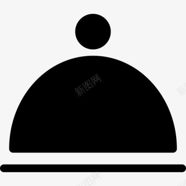 餐盘晚餐食品图标图标