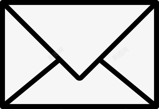 信封便条页面图标svg_新图网 https://ixintu.com 便条 信封 寄出 密封 小文件 接收 纸张 邮局 邮政 页面