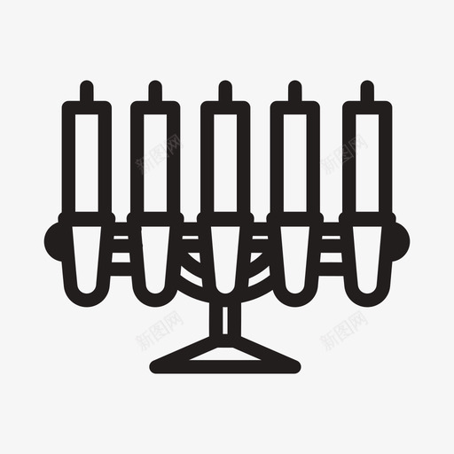 采购产品烛台灯火图标svg_新图网 https://ixintu.com 火 灯 烛台 照明 装饰 采购产品烛台