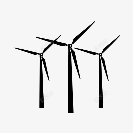 风力涡轮机代理商电器图标svg_新图网 https://ixintu.com 代理商 发电机 工具 电器 风力涡轮机 风机 风车 马达