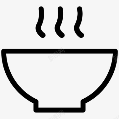 碗碗汤食物图标图标