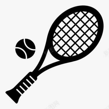 网球秋千运动图标图标
