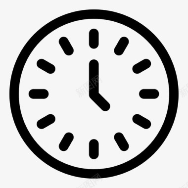 时钟计时器滴答声图标图标
