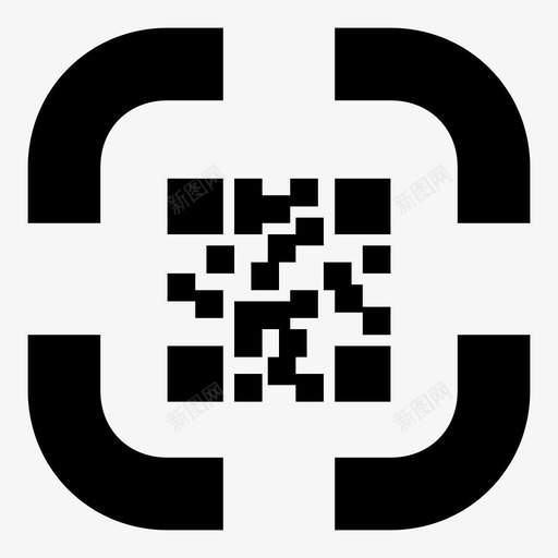 扫描条形码信息图标svg_新图网 https://ixintu.com 二维码 二维码扫描仪 信息 扫描 条形码 标签 验证码
