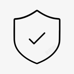 勾选与操作完成盾牌完成列出图标高清图片