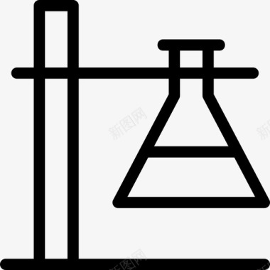 erlenmeyer烧瓶科学家科学图标图标