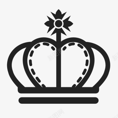 皇冠王后皇室图标图标